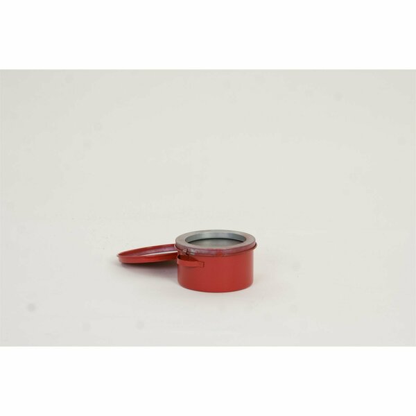 Eagle SAFETY BENCH & DAUB CANS, Metal - Red Bench Can, CAPACITY: 1 Qt. B601